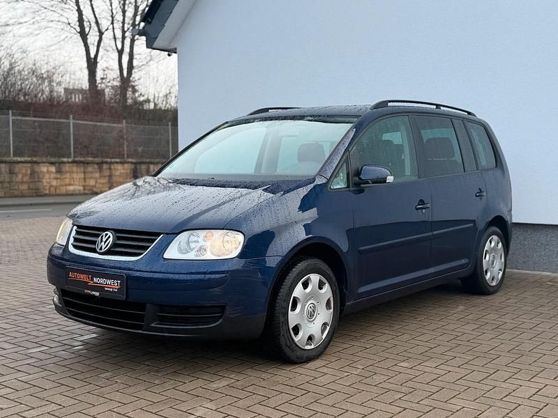 Gebraucht VW Touran Trendline 105 PS (77 kW) 2004 Blau Van / Kleinbus