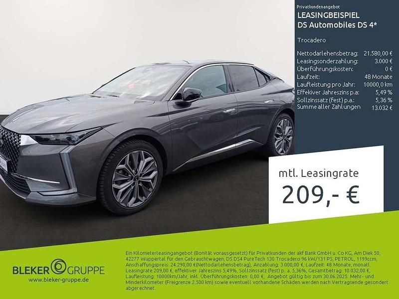 Grau/typ aussenverkleidung met Gebraucht 2022 DS Automobiles DS4 Trocadero Limousine | 20.880 € (Etwas zu teuer) - Bild 1/4