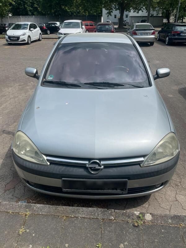 Silber Gebraucht 2004 Opel Corsa Kleinwagen | 500 € (Superpreis) - Bild 1/4