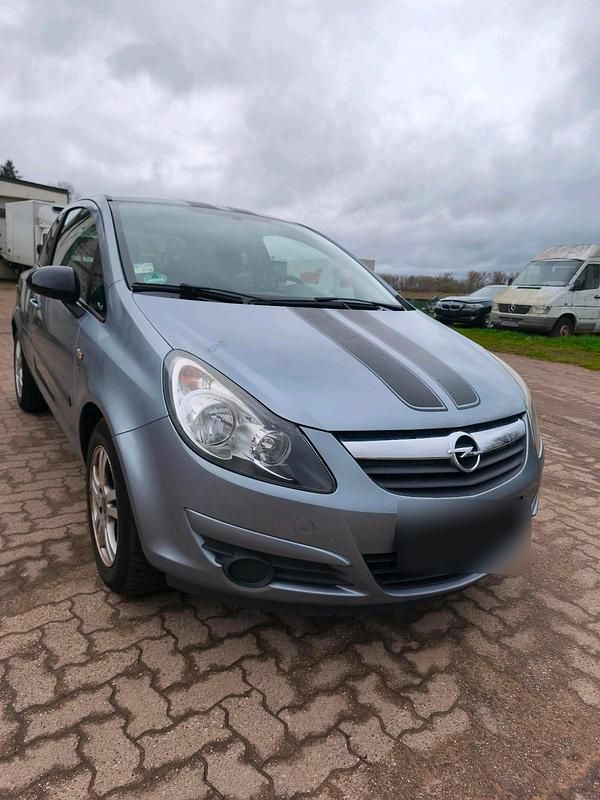 Gebraucht Opel Corsa Edition 69 PS (50 kW) 2010 Grau Kleinwagen