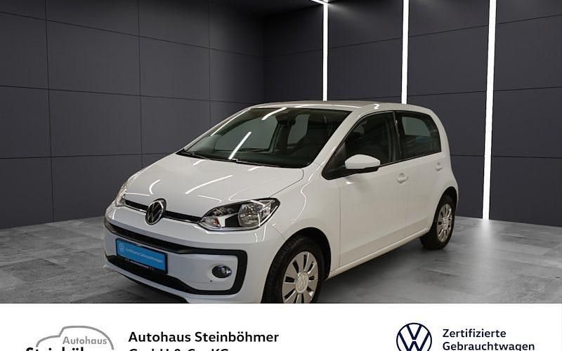 Gebraucht VW up! move up! 65 PS (47 kW) 2022 Pure white (weiß) Kleinwagen