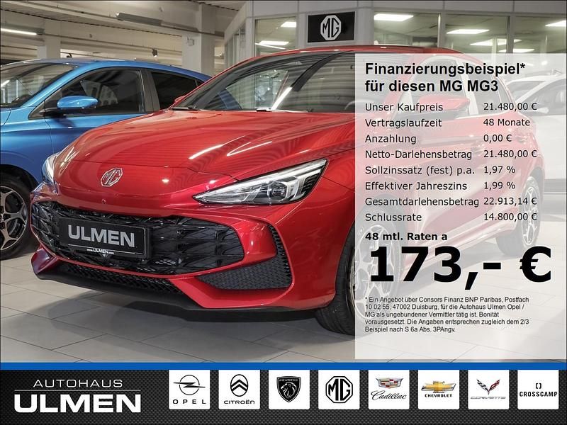 Neu MG MG3 Luxury 194 PS (142 kW) 2025 Rot Kleinwagen