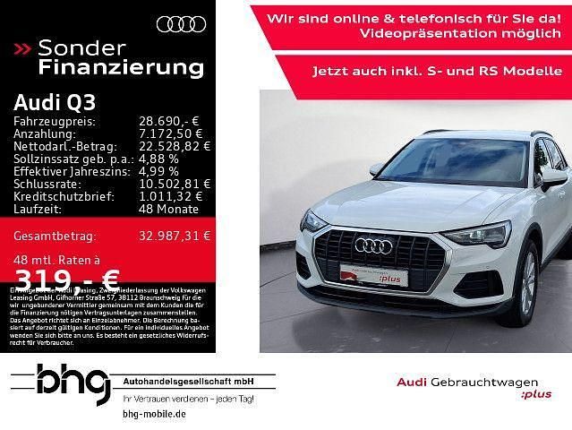 Weiß Gebraucht 2022 Audi Q3 Performance SUV | 28.690 € (Fairer Preis) - Bild 1/4