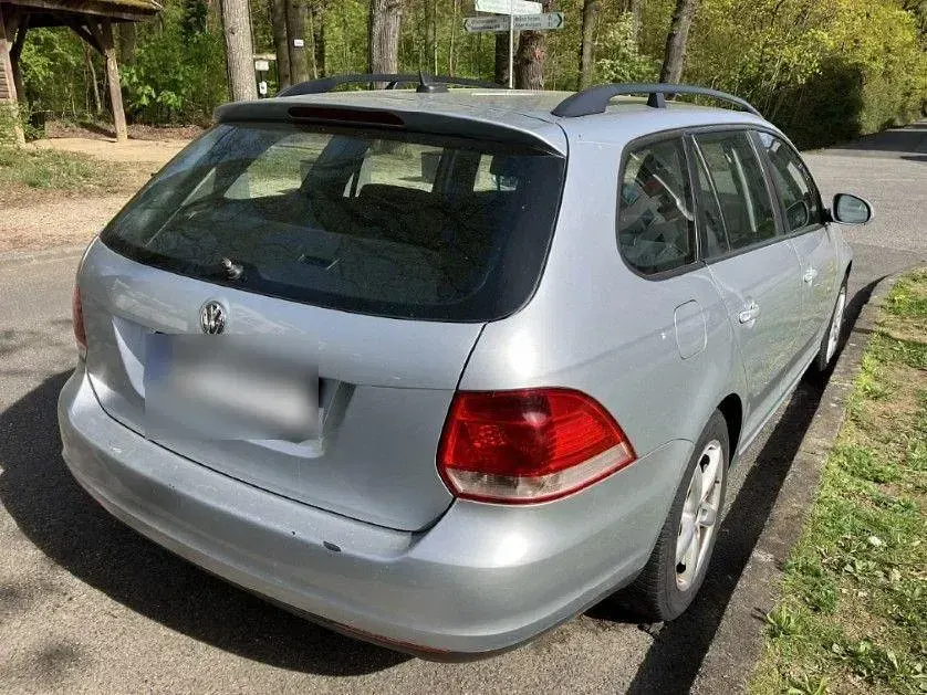 Gebraucht VW Golf VI 105 PS (77 kW) 2008 Silber Kleinwagen