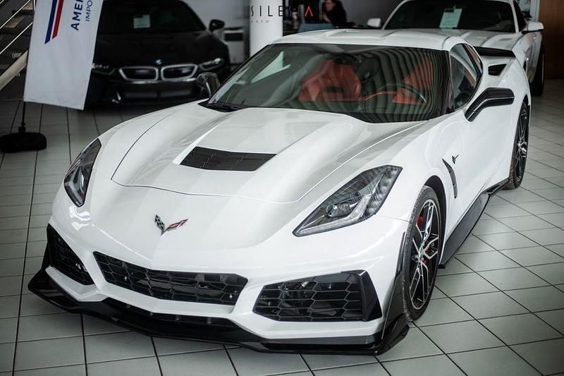 Second-hand Corvette Stingray 466 CP (342 kW) 2018 Alb Coupe