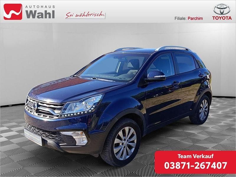 Blau Gebraucht 2019 Ssangyong (KGM) Korando Quartz SUV | 13.480 € - Bild 1/4
