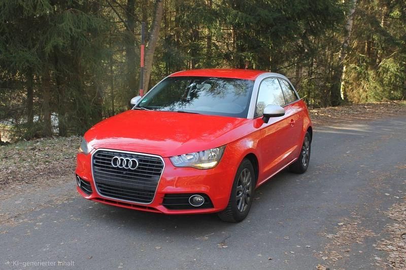 Gebraucht Audi A1 Ambition 122 PS (89 kW) 2011 Rot Kleinwagen