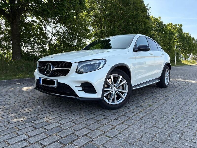 Weiß Gebraucht 2019 Mercedes GLC350 AMG Coupé | 29.800 € (Superpreis) - Bild 1/4