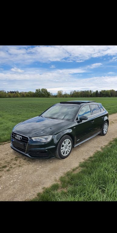 Gebraucht Audi A3 S-Line 184 PS (135 kW) 2014 Grün Limousine