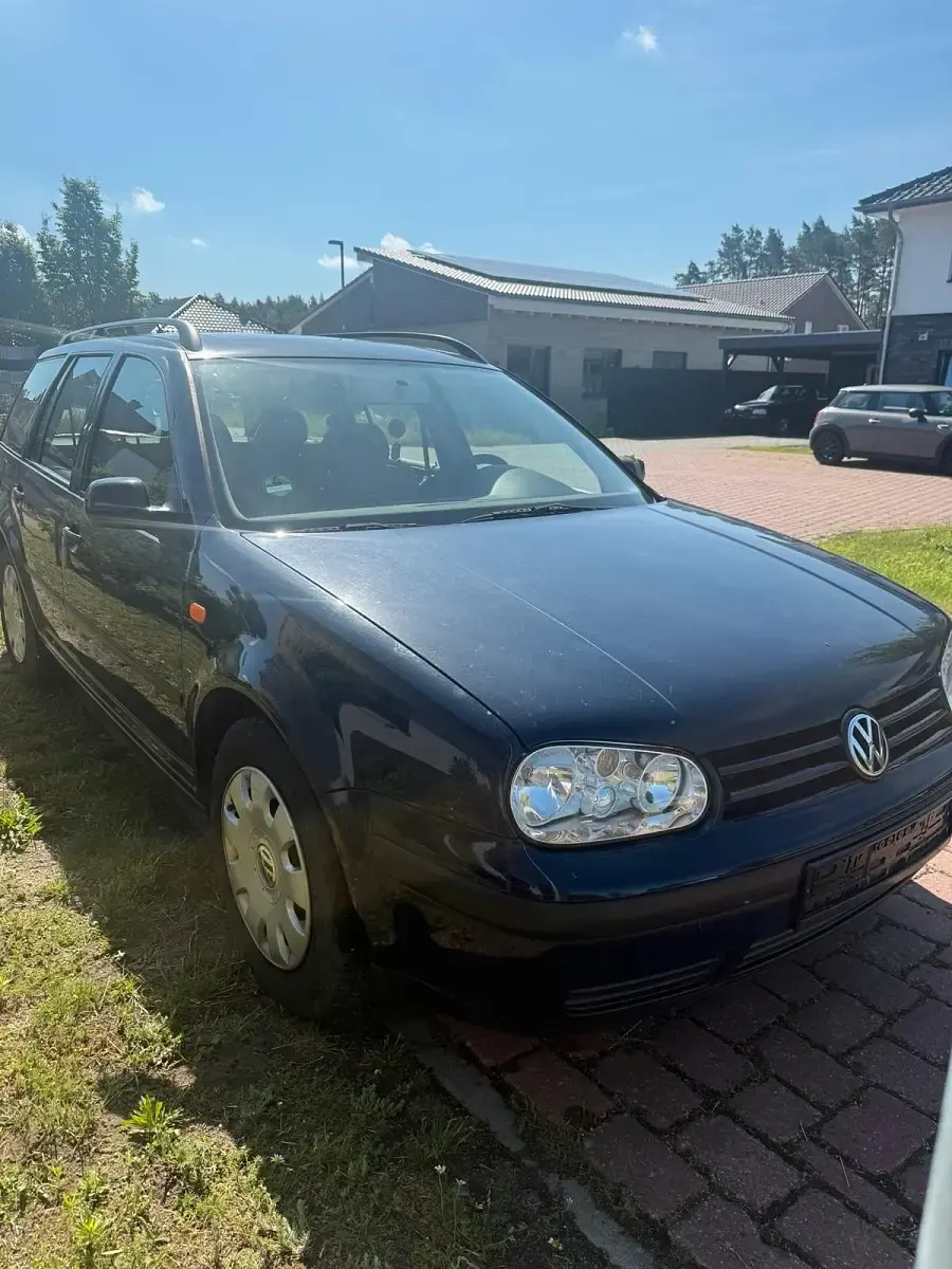Gebraucht VW Golf IV 75 PS (55 kW) 1999 Blau Kombi