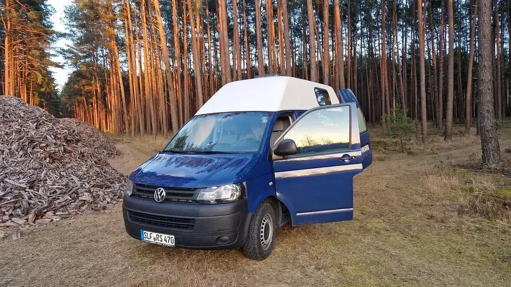 Gebraucht VW T5 140 PS (102 kW) 2014 Blau Van