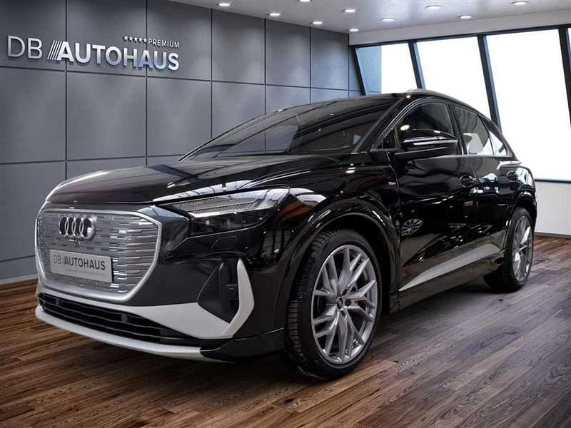 Gebraucht Audi Q4 e-tron S-Line 219 kW (299 PS) 2023 Schwarz SUV