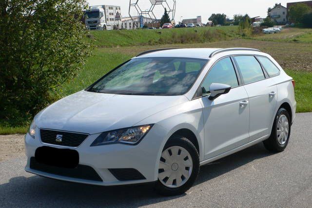Gebraucht Seat Leon ST Reference 90 PS (66 kW) 2014 Weiß metallic Kombi