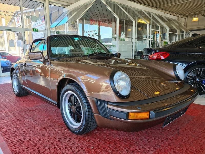 Braun Gebraucht 1976 Porsche 911 Carrera Cabriolet Cabrio | 82.500 € - Bild 1/4