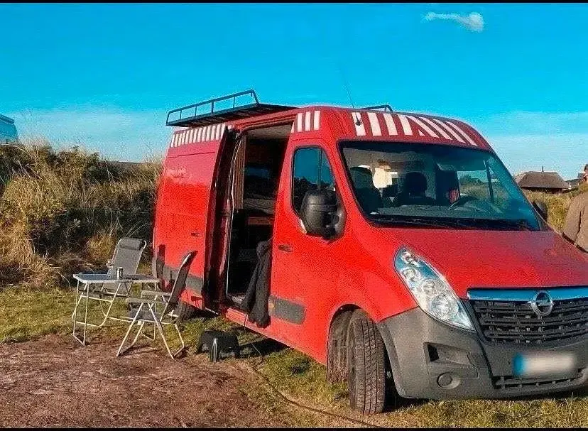 Gebraucht Opel Movano 125 PS (91 kW) 2010 Rot Van / Kleinbus
