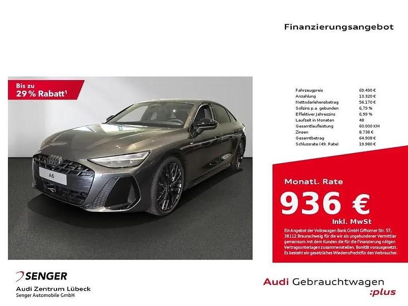 Daytonagrau perleffekt Gebraucht 2025 Audi A6 Ambiente Limousine | 69.490 € - Bild 1/1
