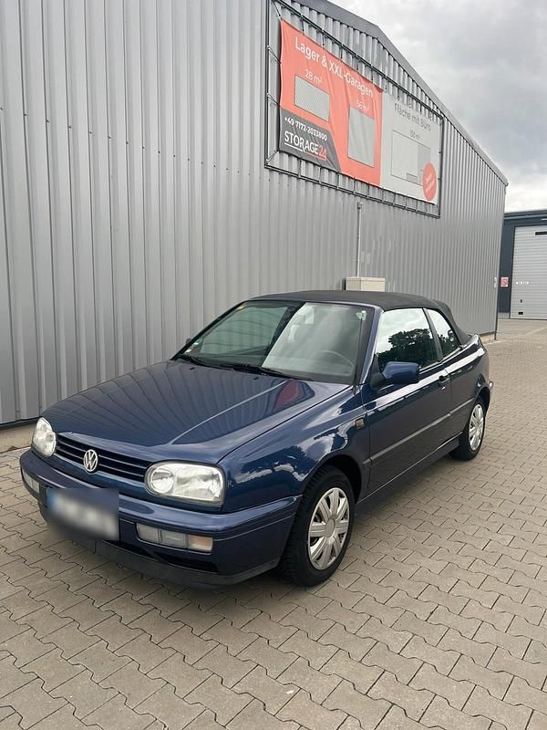 Blau Gebraucht 1995 VW Golf Cabriolet Cabrio | 2.800 € - Bild 1/4