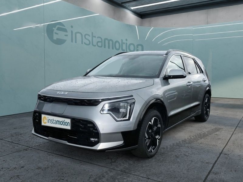 Grau Gebraucht 2024 Kia e-Niro Inspiration SUV | 30.490 € (Superpreis) - Bild 1/4