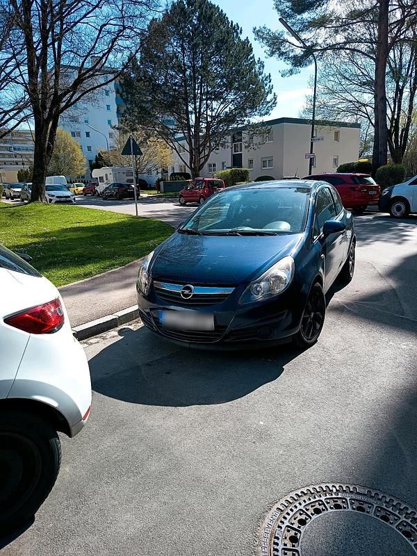 Gebraucht Opel Corsa 69 PS (50 kW) 2010 Blau Kleinwagen