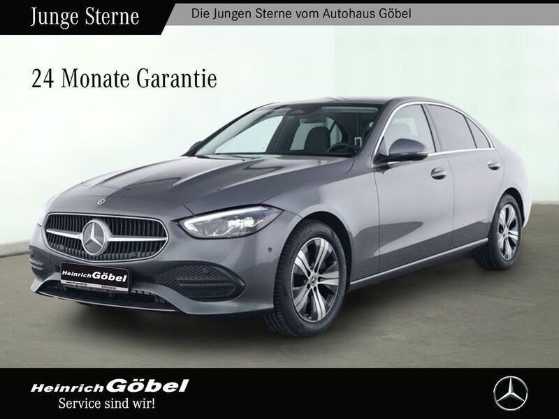 Grau Gebraucht 2024 Mercedes C220 Advanced Limousine | 40.990 € (Fairer Preis) - Bild 1/4