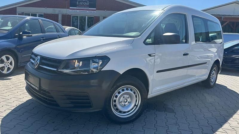 Weiß Gebraucht 2020 VW Caddy Maxi Van / Kleinbus | 12.899 € - Bild 1/4