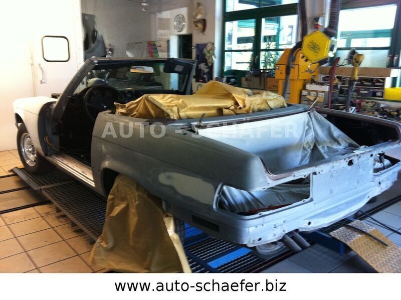 Second-hand Mercedes SL380 1984 Gri Cabrio