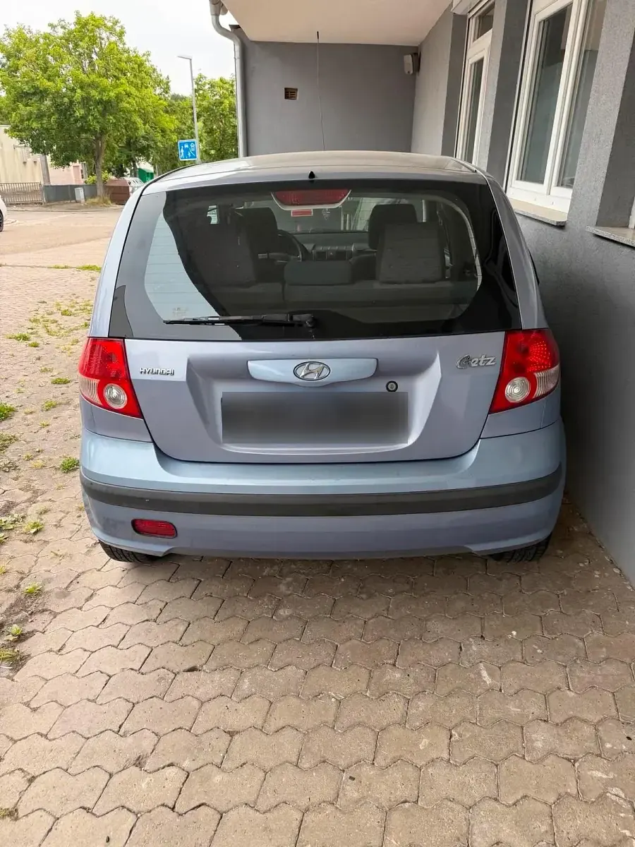 Gebraucht Hyundai Getz 2005 Blau Kleinwagen