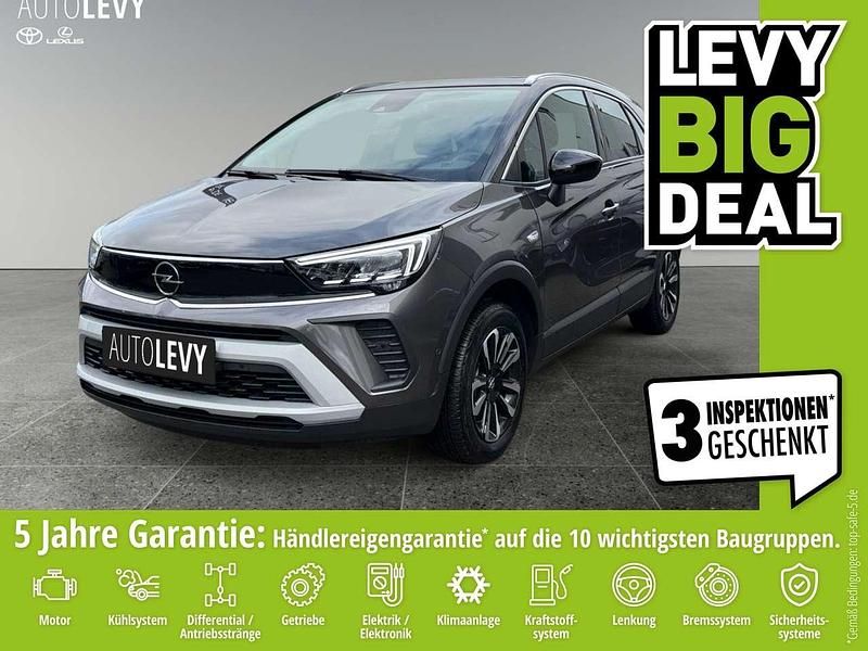 Platinium grau metallic Gebraucht 2024 Opel Crossland Elegance SUV | 18.990 € (Superpreis) - Bild 1/4