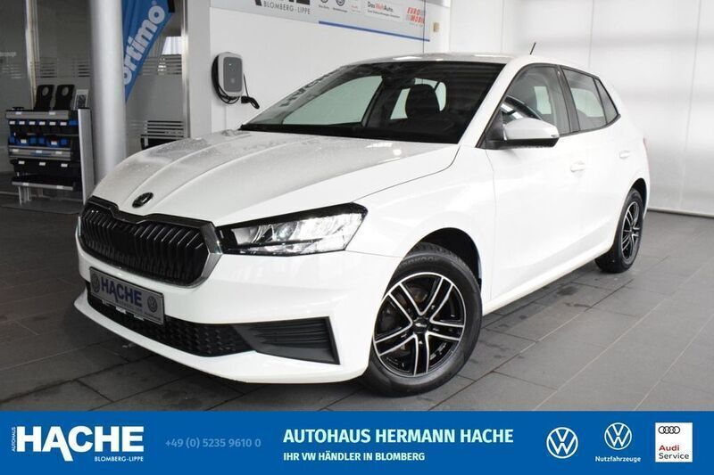 Weiß Gebraucht 2022 Skoda Fabia Active Kleinwagen | 15.449 € (Fairer Preis) - Bild 1/4
