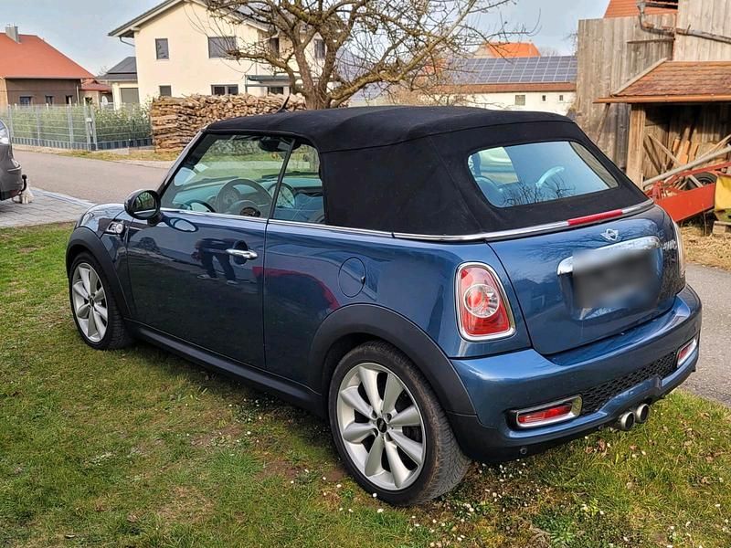 Gebraucht Mini Cooper S Cabriolet 184 PS (135 kW) 2011 Blau Cabrio