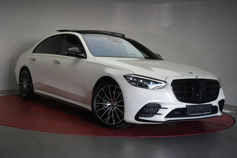 Weiß Gebraucht 2022 Mercedes S450 AMG Limousine | 93.990 € - Bild 1/4