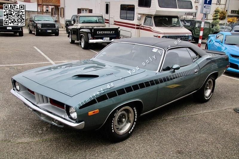 Gebraucht Plymouth Barracuda 243 PS (178 kW) 1972 Grau Coupé