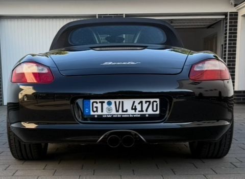 Schwarz Gebraucht 2007 Porsche Boxster Cabrio | 28.000 € (Guter Preis) - Bild 1/4