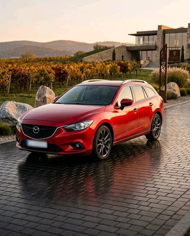 Gebraucht Mazda 6 175 PS (128 kW) 2013 Rot Kombi