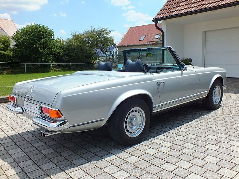 Gebraucht Mercedes SL280 177 PS (130 kW) 1970 Silbergrau Cabrio