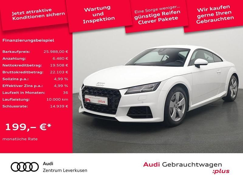 Schwarz Gebraucht 2019 Audi TT Comfort Coupé | 25.988 € (Fairer Preis) - Bild 1/4