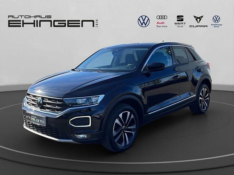 Deep black perleffekt Gebraucht 2021 VW T-Roc United SUV | 19.777 € - Bild 1/3