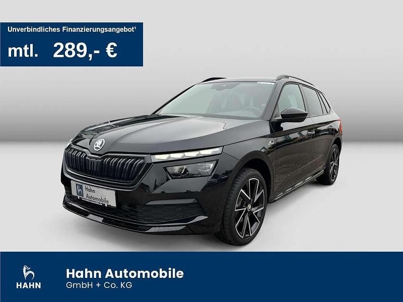Schwarzmagic perleffekt Gebraucht 2022 Skoda Kamiq Monte Carlo SUV | 22.930 € (Fairer Preis) - Bild 1/3