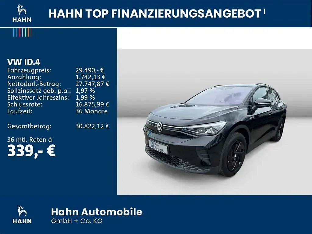 Gebraucht VW ID.4 Pro Performance 150 kW (204 PS) 2023 Schwarz SUV