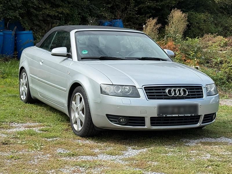 Silber Gebraucht 2002 Audi A4 Cabriolet Cabrio | 1.450 € (Superpreis) - Bild 1/4