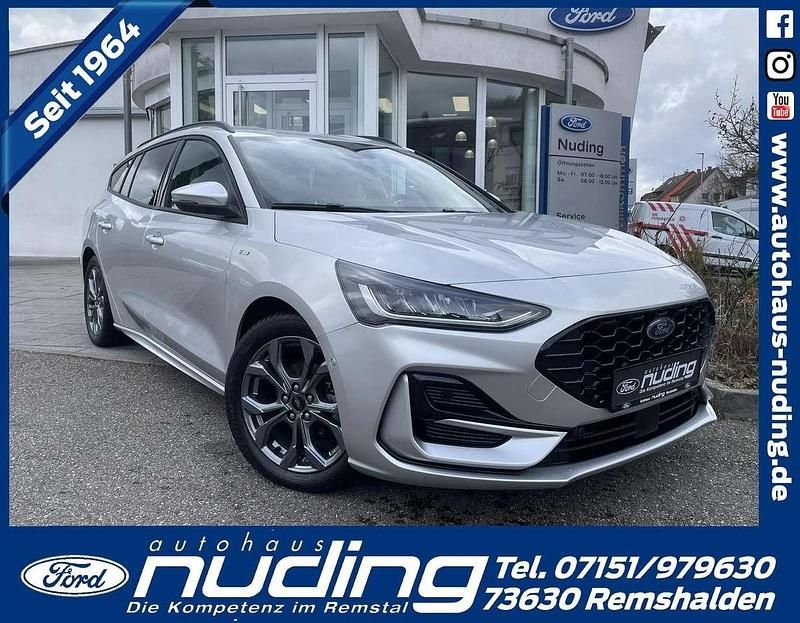 Polarsilber Gebraucht 2024 Ford Focus ST-Line X Kombi | 25.330 € (Fairer Preis) - Bild 1/4