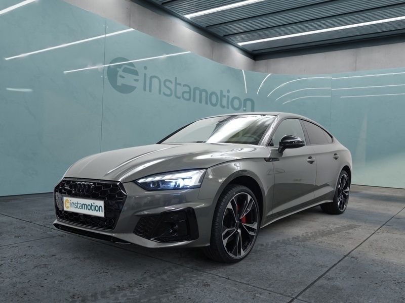 Grau Gebraucht 2024 Audi A5 Sportback S-Line Kleinwagen | 54.099 € - Bild 1/4