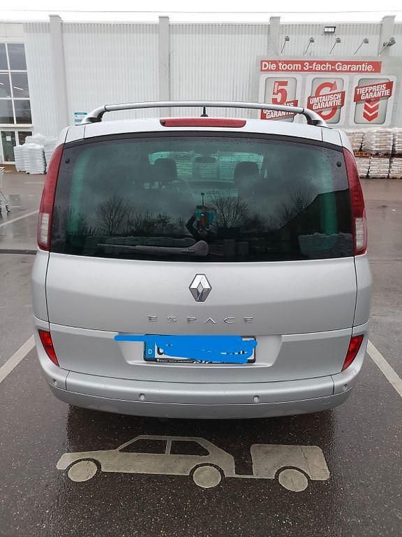 Gebraucht Renault Grand Espace Initiale 173 PS (127 kW) 2008 Silber Van / Kleinbus