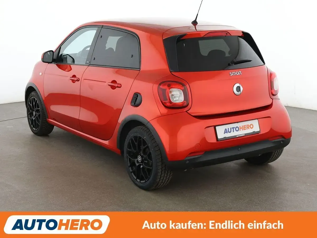 Gebraucht Smart ForFour Passion 71 PS (52 kW) 2017 Rot Kleinwagen