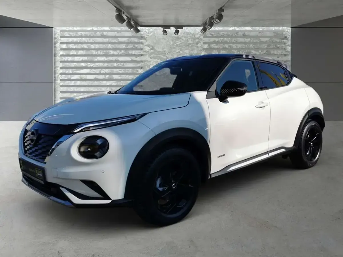 Gebraucht Nissan Juke 143 PS (105 kW) 2022 Pearl white/black m SUV