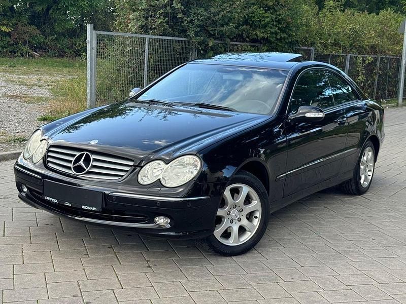 Gebraucht Mercedes CLK200 163 PS (119 kW) 2004 Schwarz Coupé