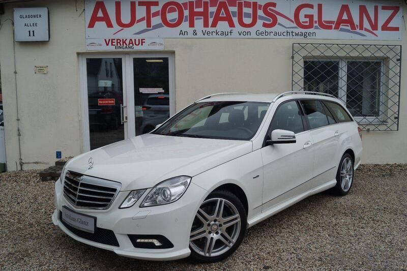 Gebraucht Mercedes E250 AMG 204 PS (150 kW) 2010 Calcitweiss  unilack Kombi