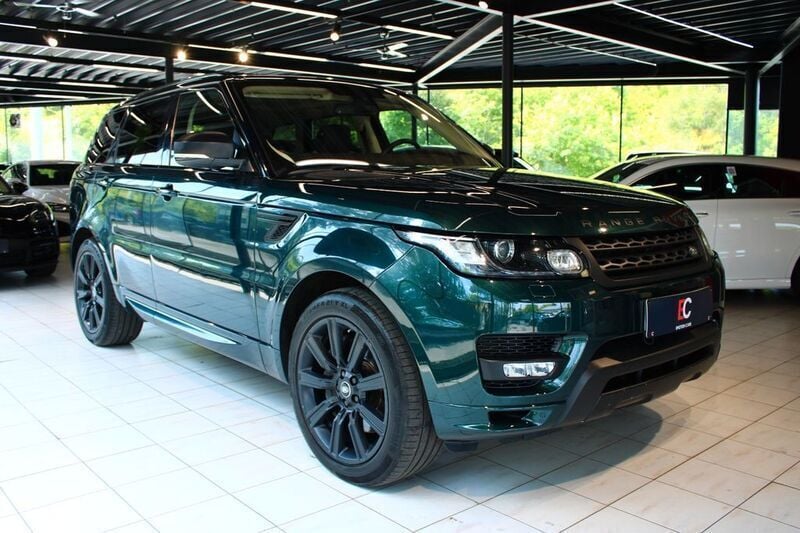 Grün Gebraucht 2015 Land Rover Range Rover Sport Autobiography Dynamic SUV | 22.800 € (Superpreis) - Bild 1/4