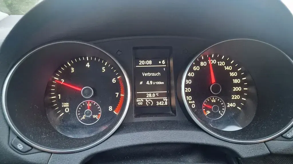 Gebraucht VW Golf VI 122 PS (89 kW) 2009 Schwarz Limousine