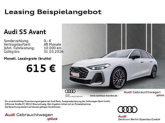 Weiß Gebraucht 2024 Audi S5 Edition .1 Kombi | 66.640 € (Fairer Preis) - Bild 1/4